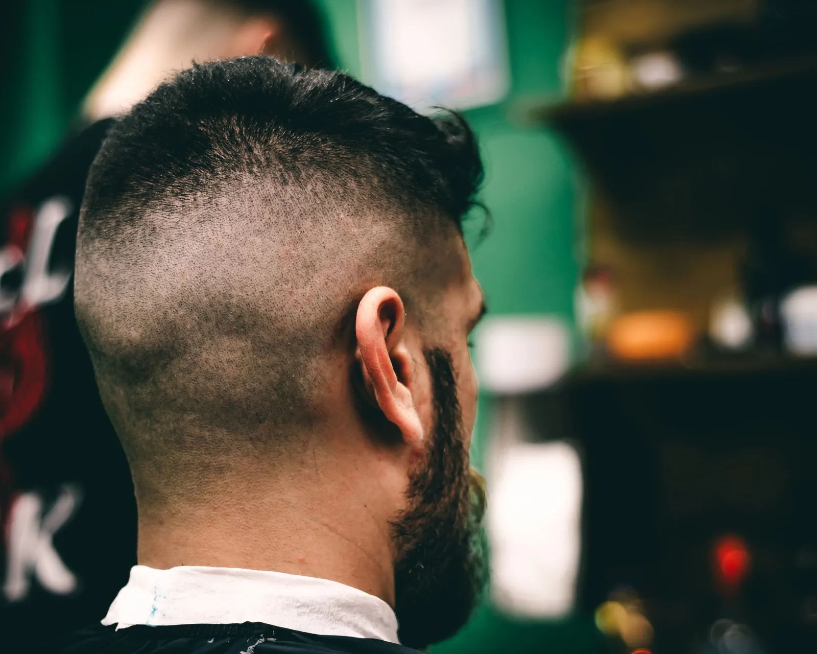 A finished cut at Pomade