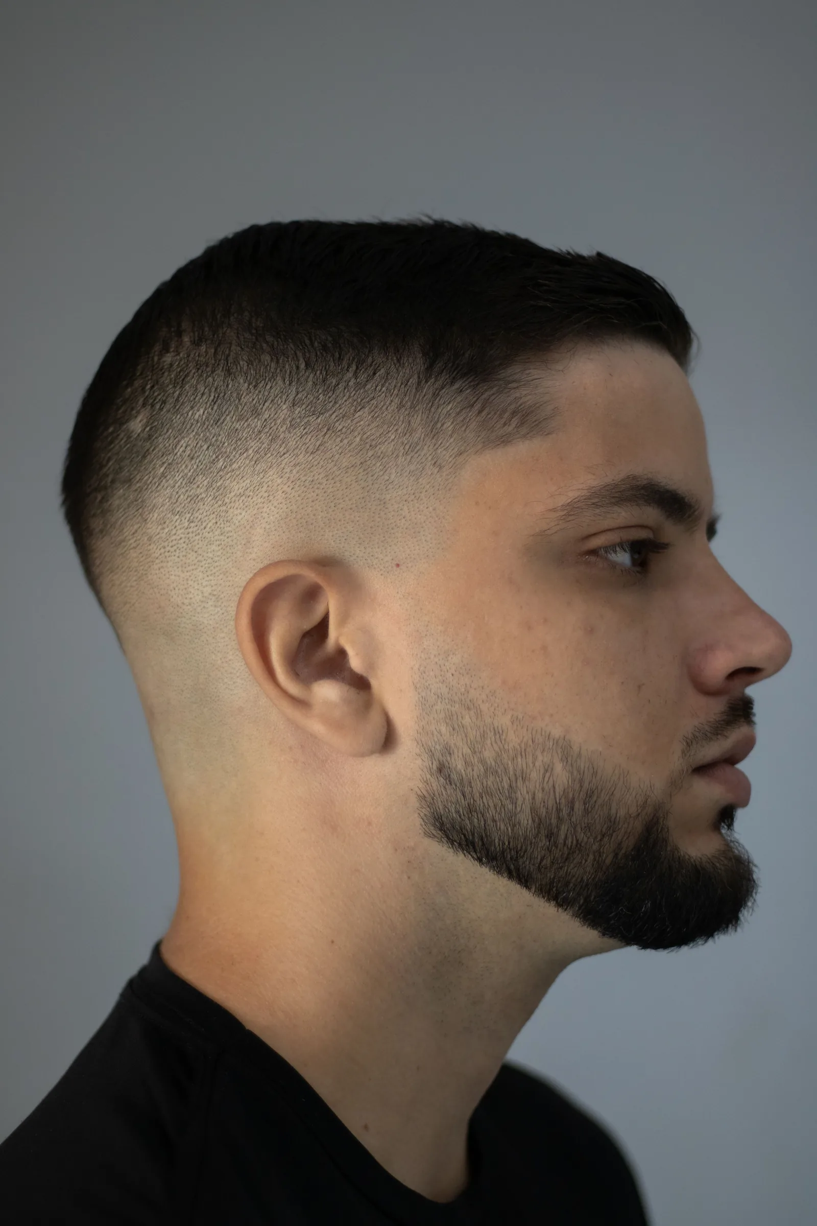 A finished cut at Pomade