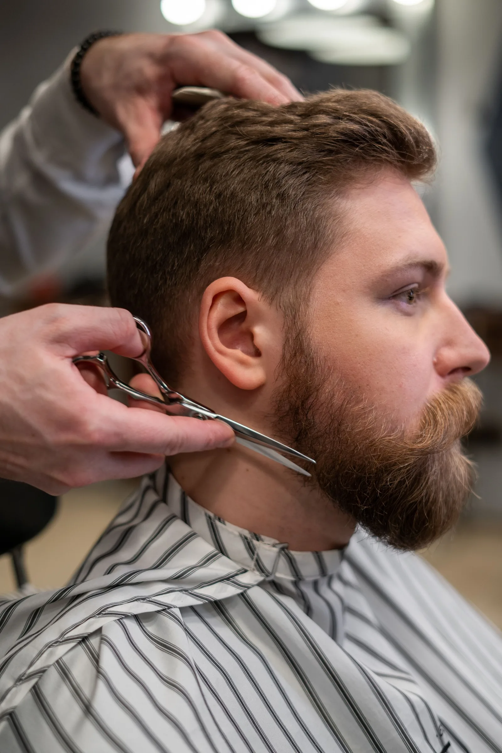 A finished beard at Pomade